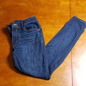 Express legging Jean's in mid rinse